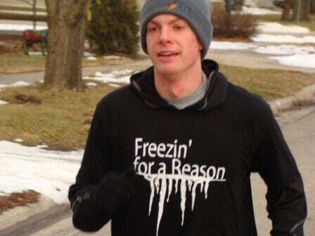 Runners raise funds for new classrooms, still slightly frozen