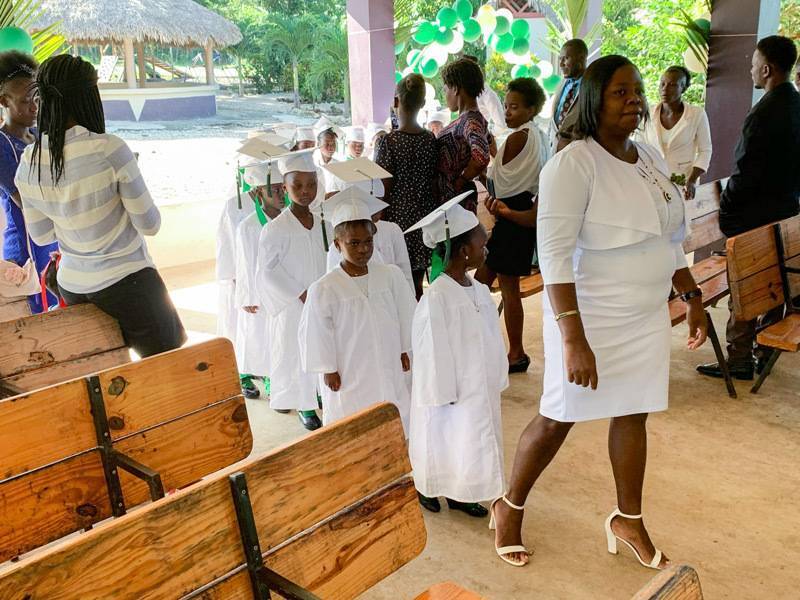 Graduation-2020---Juna-leading-students-into-graduation-ceremony