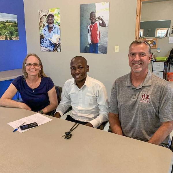 Denise-and-Darryl-welcome-new-School-Director