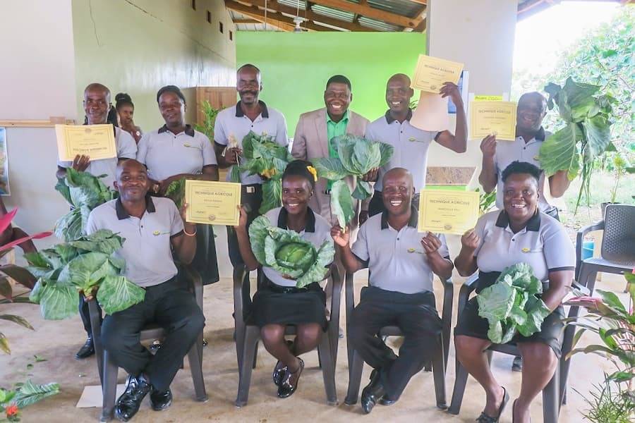 Graduating_Agronomy_class A mother and daughter pose for a picture