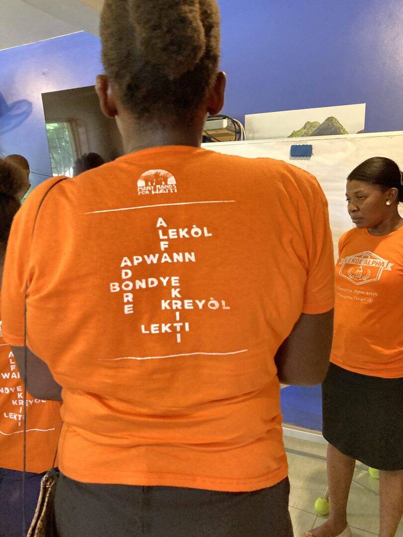 #12 Literacy class ( Lekòl Alfa)